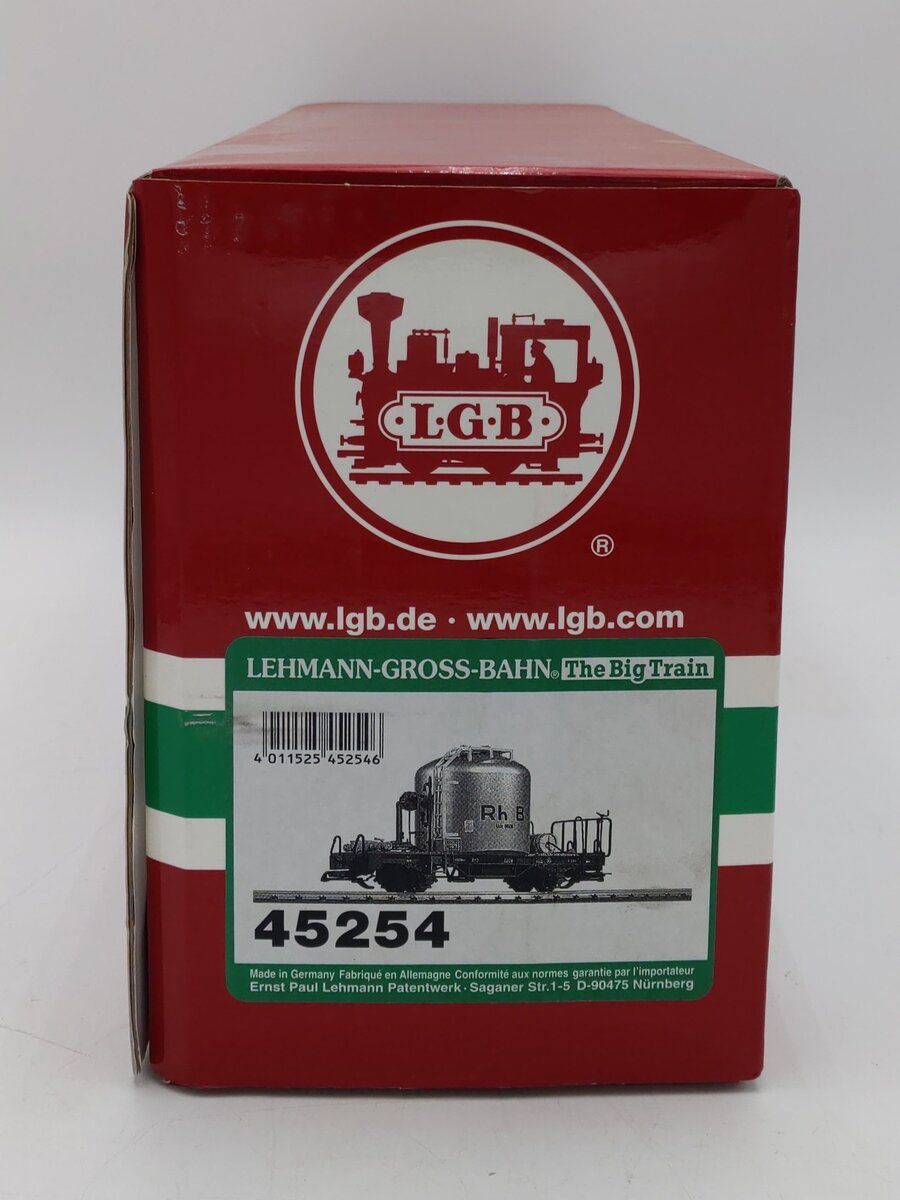 LGB 45254 RhB Cement Silo Car, Uce 8028 LN/Box