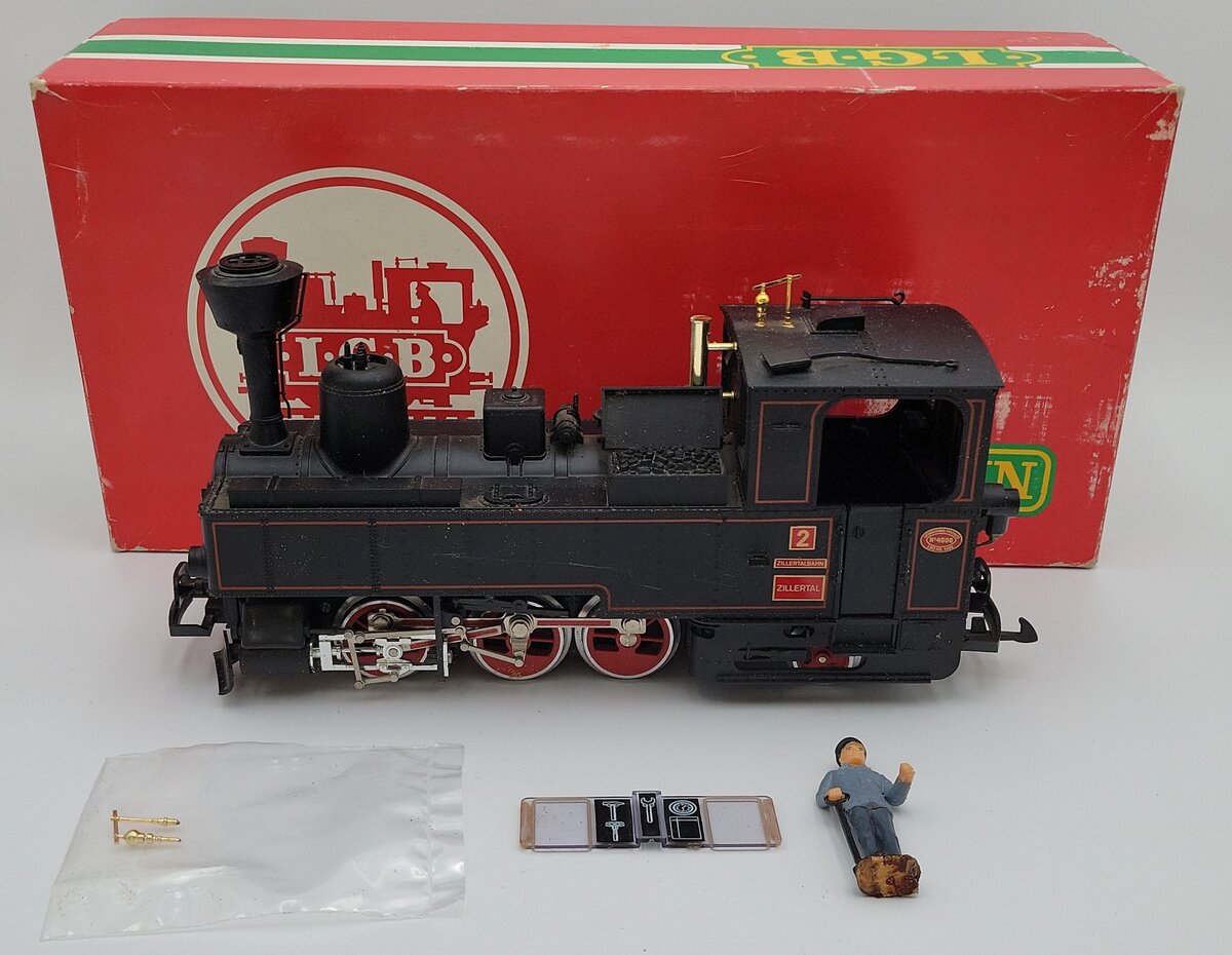 LGB 2071D G Gauge 2-6-2T Tank Steam Locomotive with Smoke VG/Box