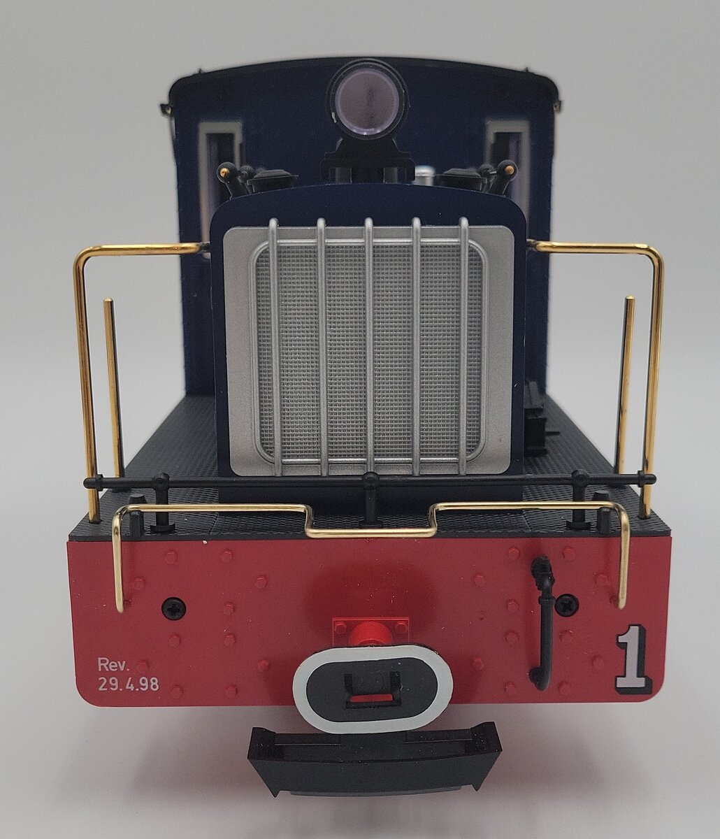 LGB 2062 G Scale Powered Diesel Locomotive "Werkslok 1" VG/Box