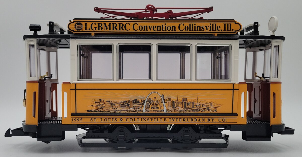 LGB 2035CT St.Louis & Collinsville Interurban Trolley EX/Box