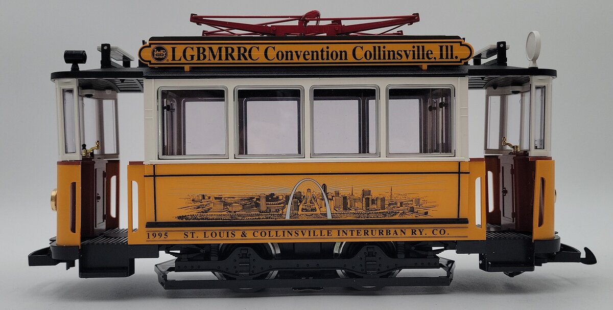 LGB 2035CT St.Louis & Collinsville Interurban Trolley EX/Box