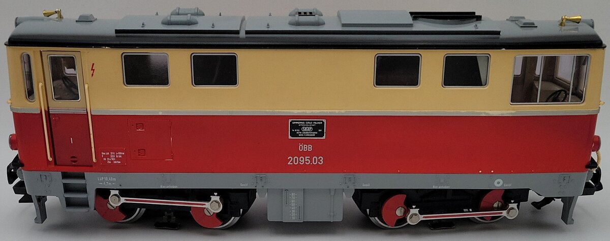 LGB 2096s G Scale OBB Diesel Locomotive w/Sound EX/Box