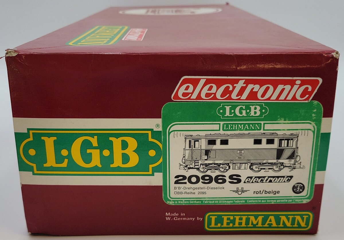 LGB 2096s G Scale OBB Diesel Locomotive w/Sound EX/Box
