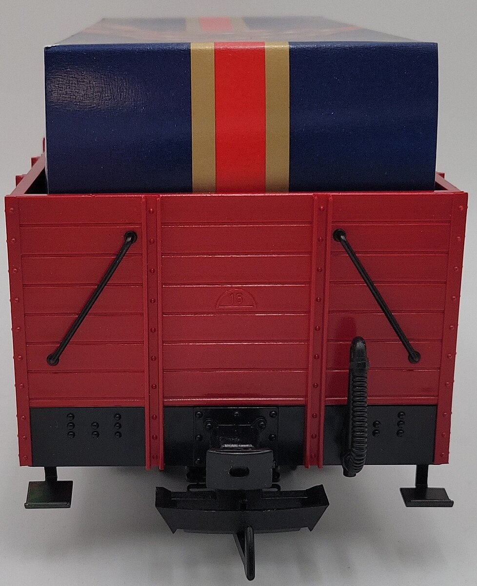LGB 4021CT G Scale Low Side Christmas Gondola with Gift Box EX