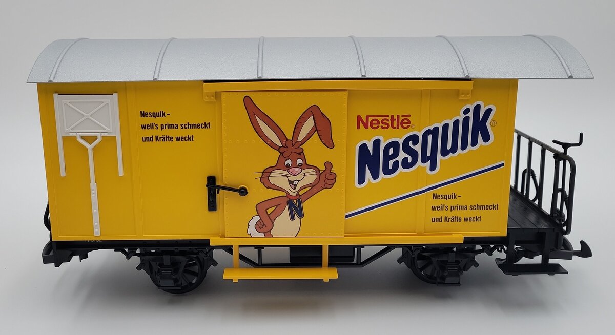 LGB 45280 G Scale Nestle Nesquik Short Boxcar LN/Box