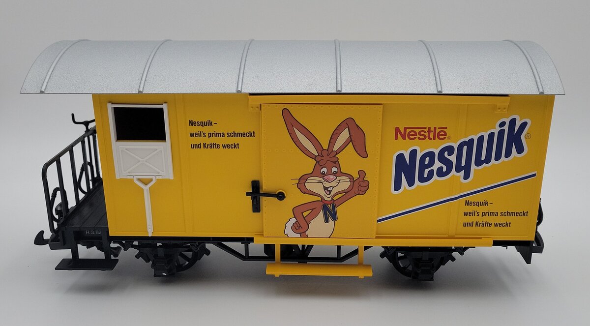 LGB 45280 G Scale Nestle Nesquik Short Boxcar LN/Box