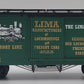 USA Trains R19091 G Lima Locomotive Co./Heisler Simulated Wood Box Car #529 LN/Box