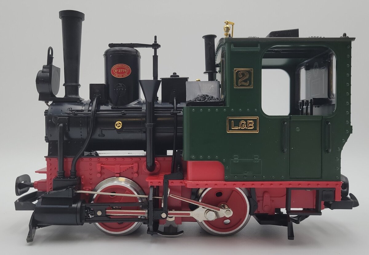 LGB 2010D G Scale 0-4-0 Stainz Steam Locomotive EX/Box