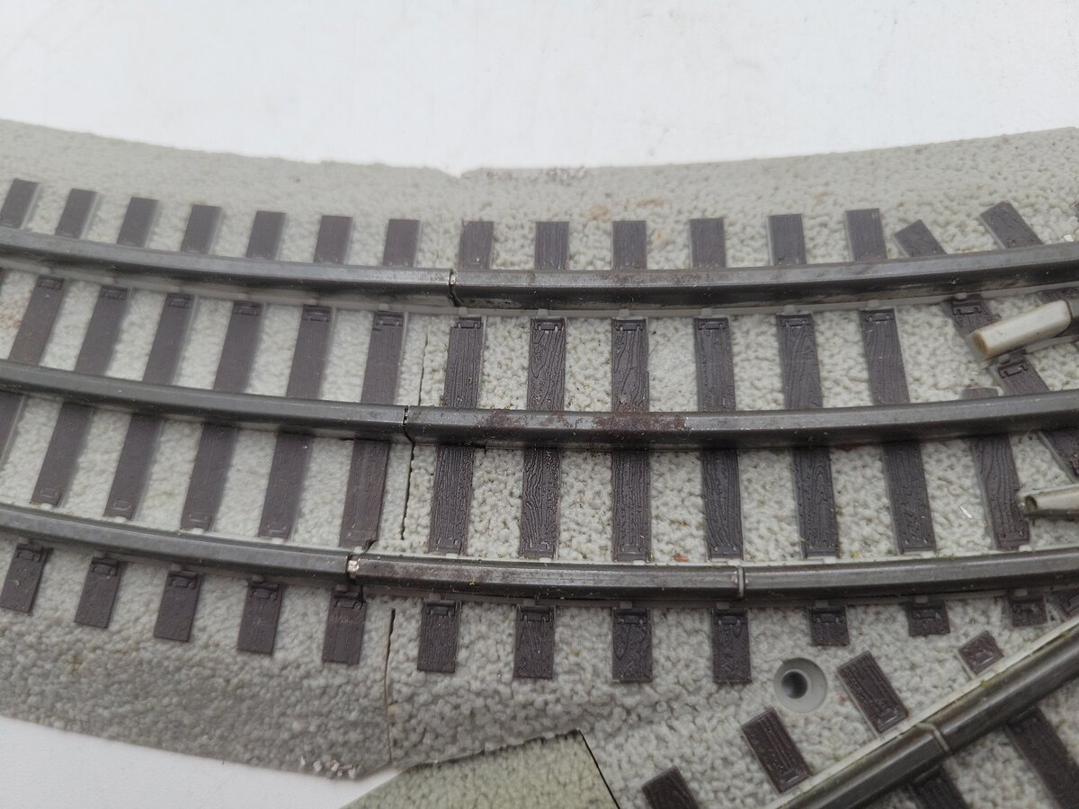 Lionel 6-12018 O-36 Right Hand Manual FasTrack Switch Turnout VG