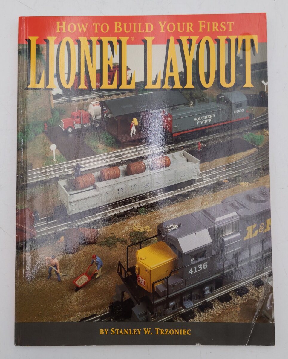 How to Build Your First Lionel Layout Paperback Book By Stanley W. Trzoniec VG