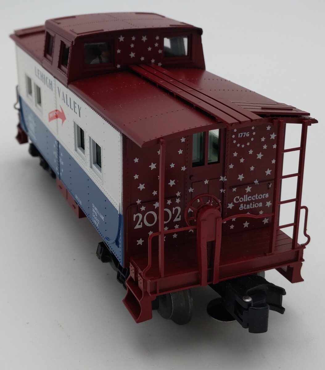 Weaver MSHIP02L O Gauge Lehigh Valley Northeastern Caboose #1776 (3 Rail) EX/Box