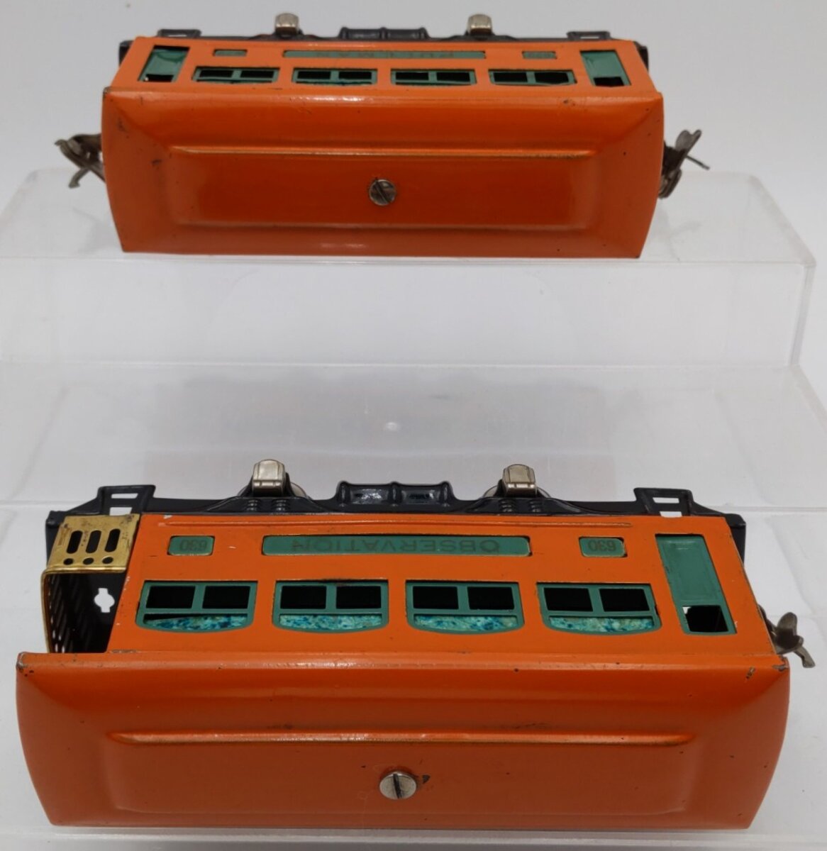 Lionel 292 Vintage O Prewar Electric Passenger Set: 629, 630 VG