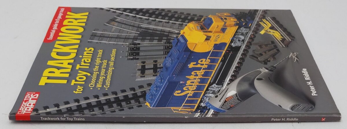 Trackwork for Toy Trains Paperback Book By Petter H. Riddle VG