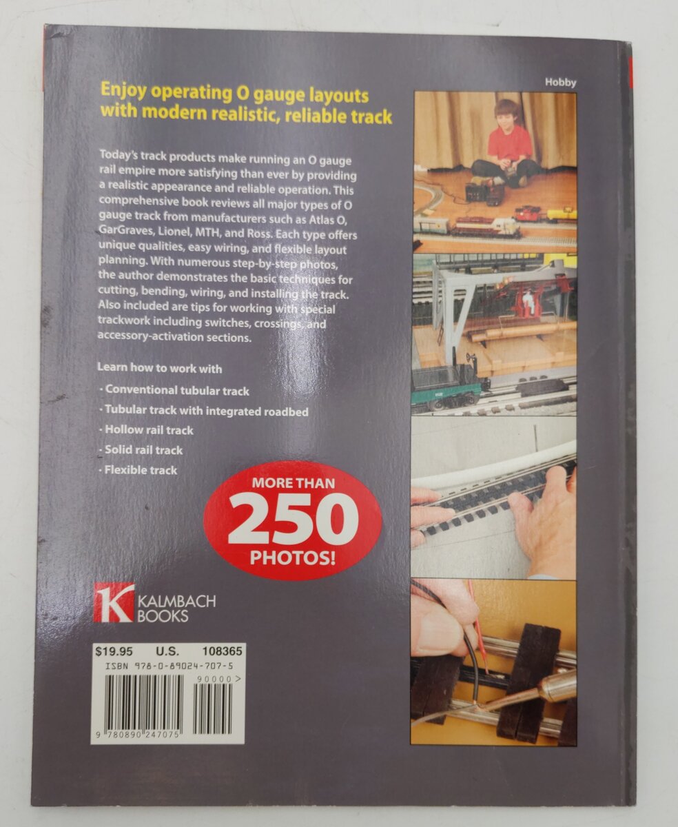 Trackwork for Toy Trains Paperback Book By Petter H. Riddle VG