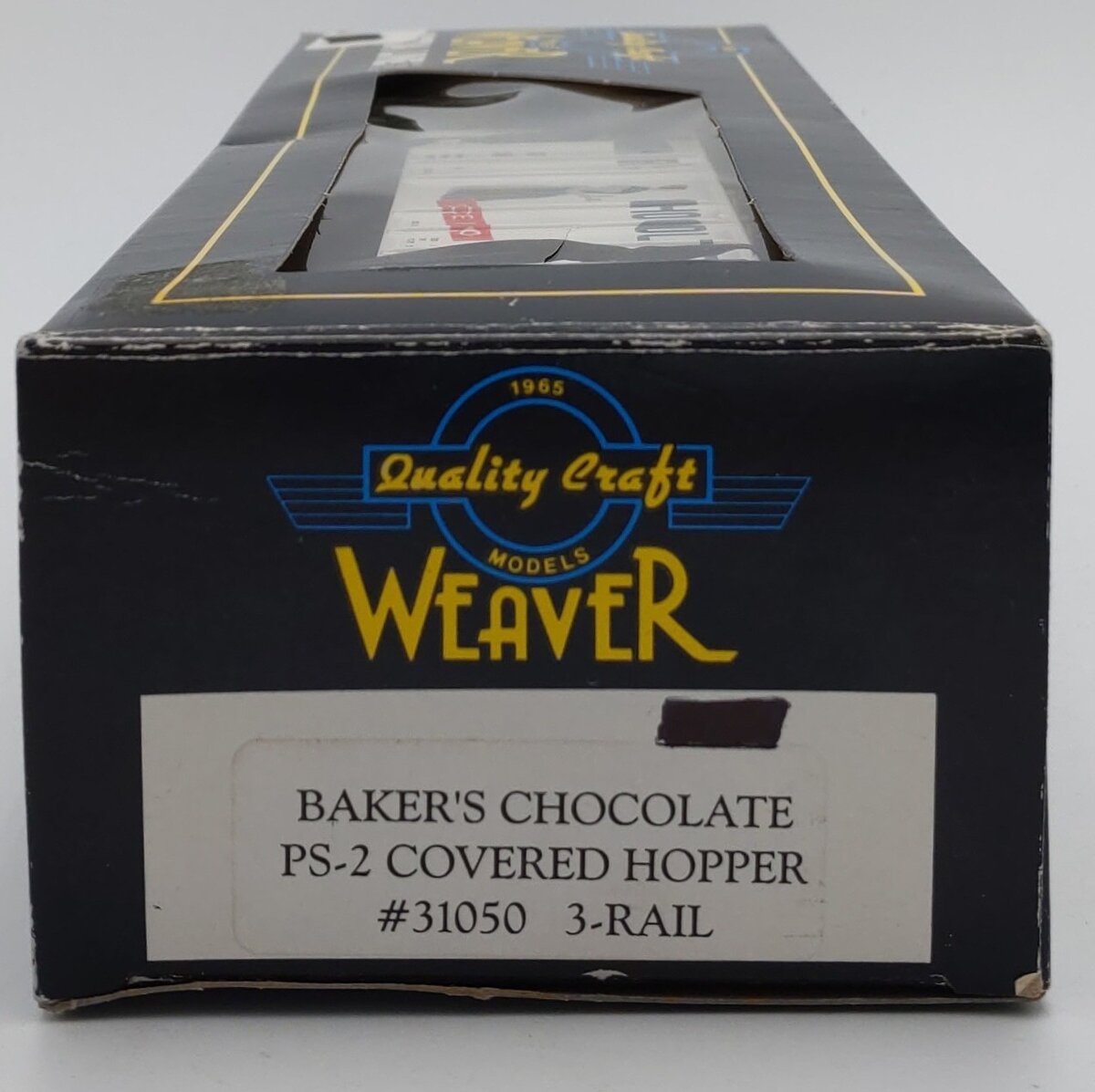 Weaver 31050 O GATX Baker's Chocolate PS-2 Covered Hopper - 3 Rail EX/Box