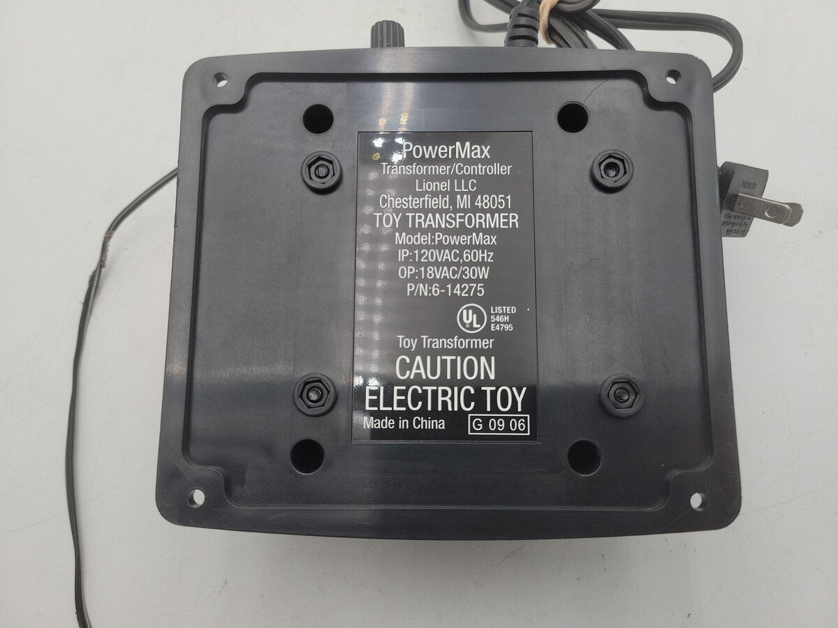Lionel 6-14275 Lionel PowerMax 30W Transformer VG