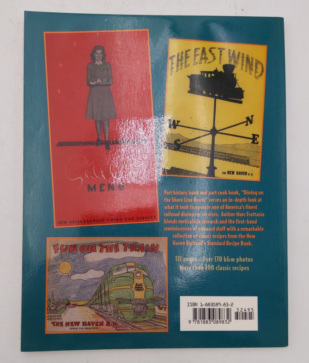 Dining On The Shore Line Route Paperback Book By Marc Frattasio EX