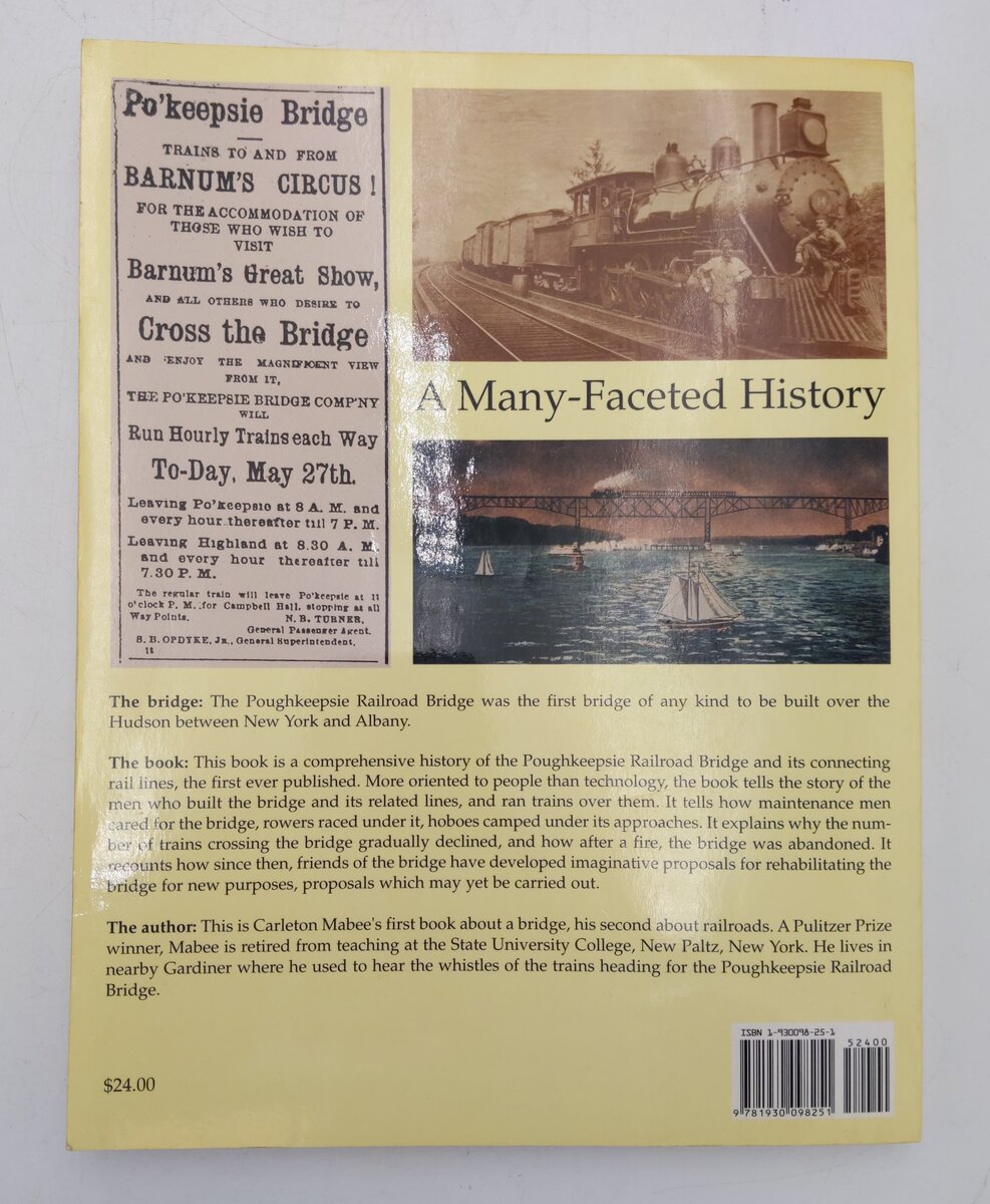 Bridging The Hudson Paperback Book By Carleton Mabee EX
