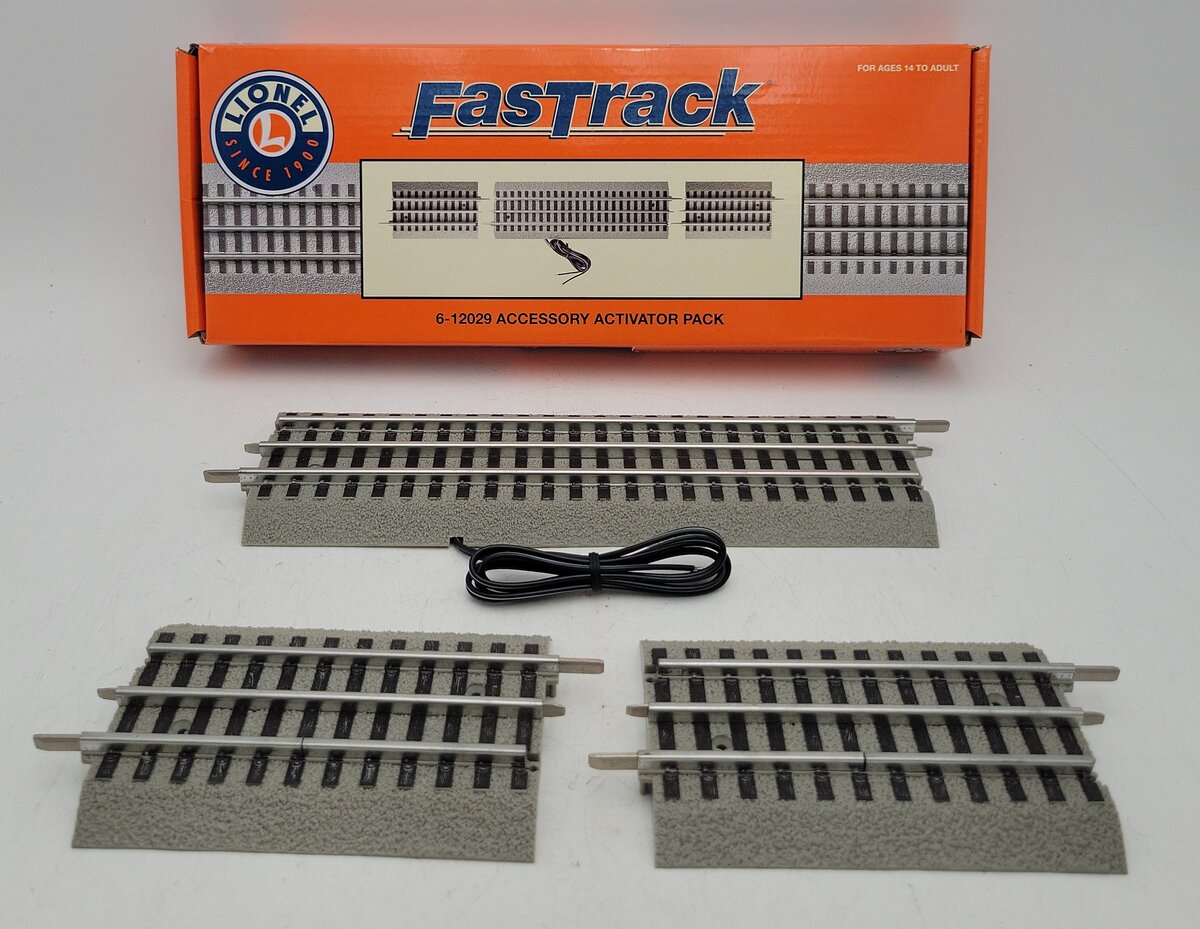 Lionel 6-12029 O Gauge FasTrack Accessory Activator Pack EX/Box