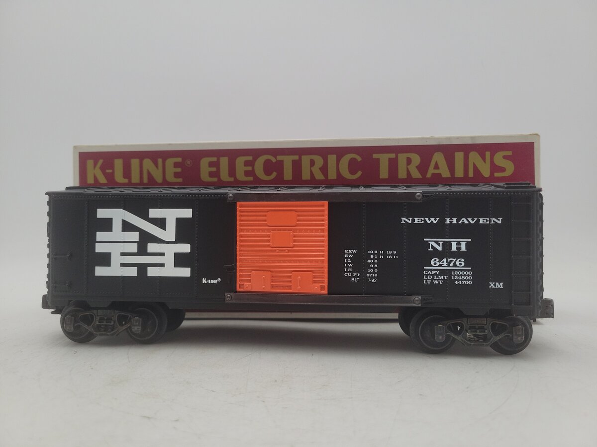 K-Line K6476 O Gauge New Haven Classic Boxcar VG/Box