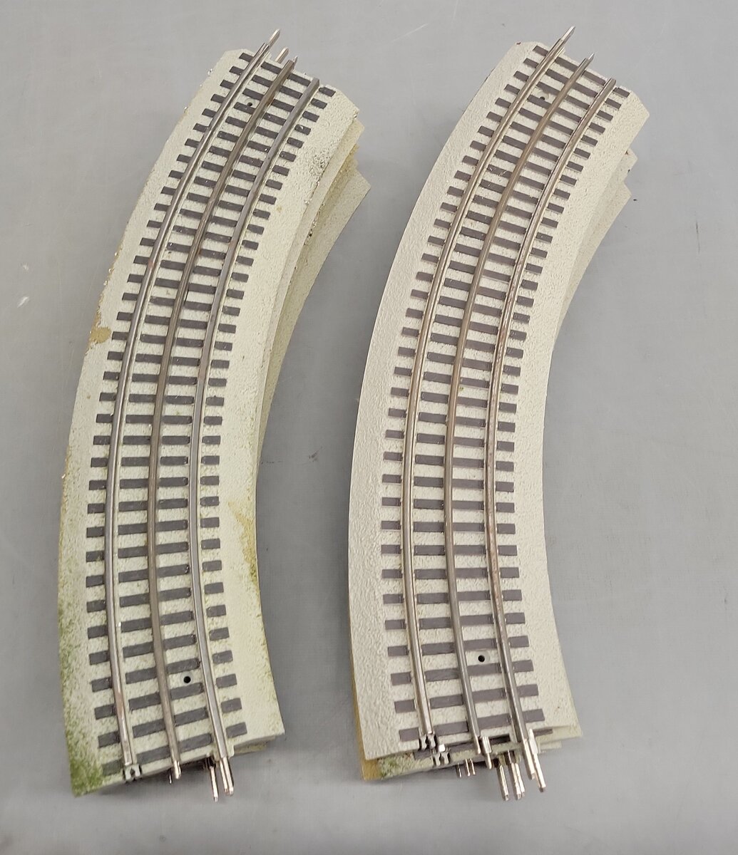 Lionel 6-12015 FasTrack O36 45-Degree Curved Track (10)