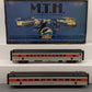 MTH 20-80005B O NH 70' Streamlined Sleeper/Diner Passenger Car Set (Set of 2) EX/Box