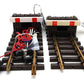 LGB G Scale Lighted Bumpers w/ Straight Track: 1031, 1000 [2] EX