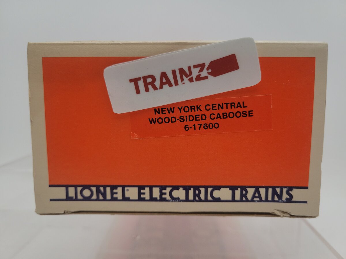 Lionel 6-17600 O Gauge New York Central Woodside Illuminated Caboose #17600 VG/Box