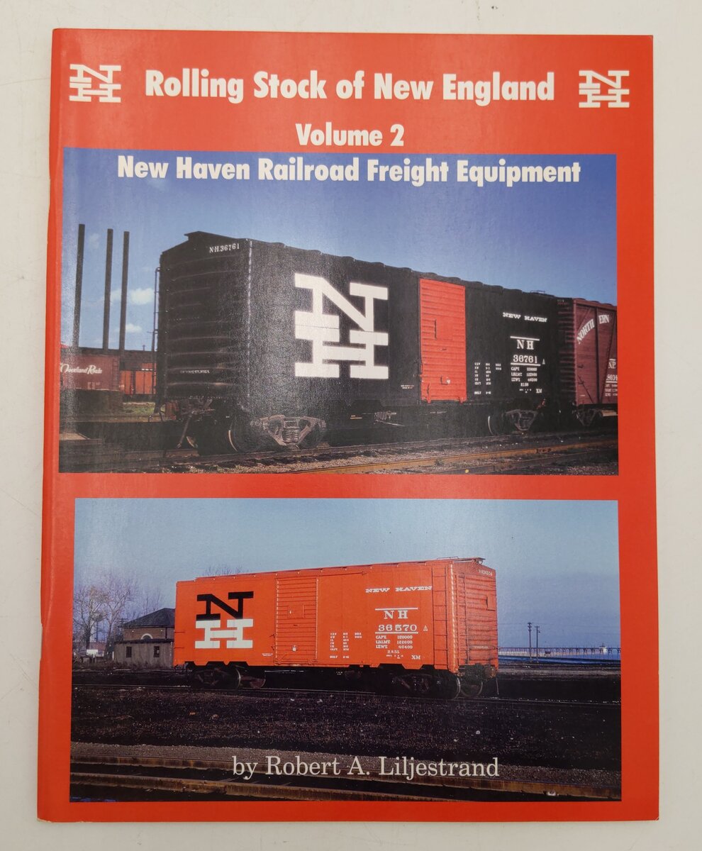 Rolling Stock of New England Vol.2 Paperback Book By Robert A. Liljestrand EX