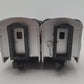MTH 20-2197B O Gauge New Haven 70' ABS Ribbed Streamlined Coach Set (Set of 2) EX/Box