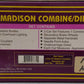 MTH 20-4140 O Gauge New Haven 70' Madison Combine/Diner Passenger Set (Set of 2) EX/Box