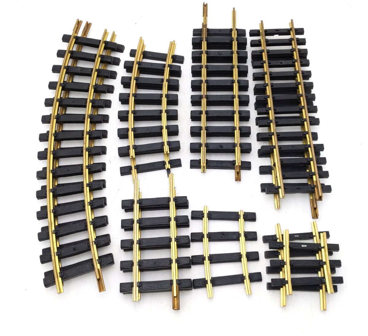 Aristo-Craft G Scale Assorted Straight & Curved Track Sections [12] EX