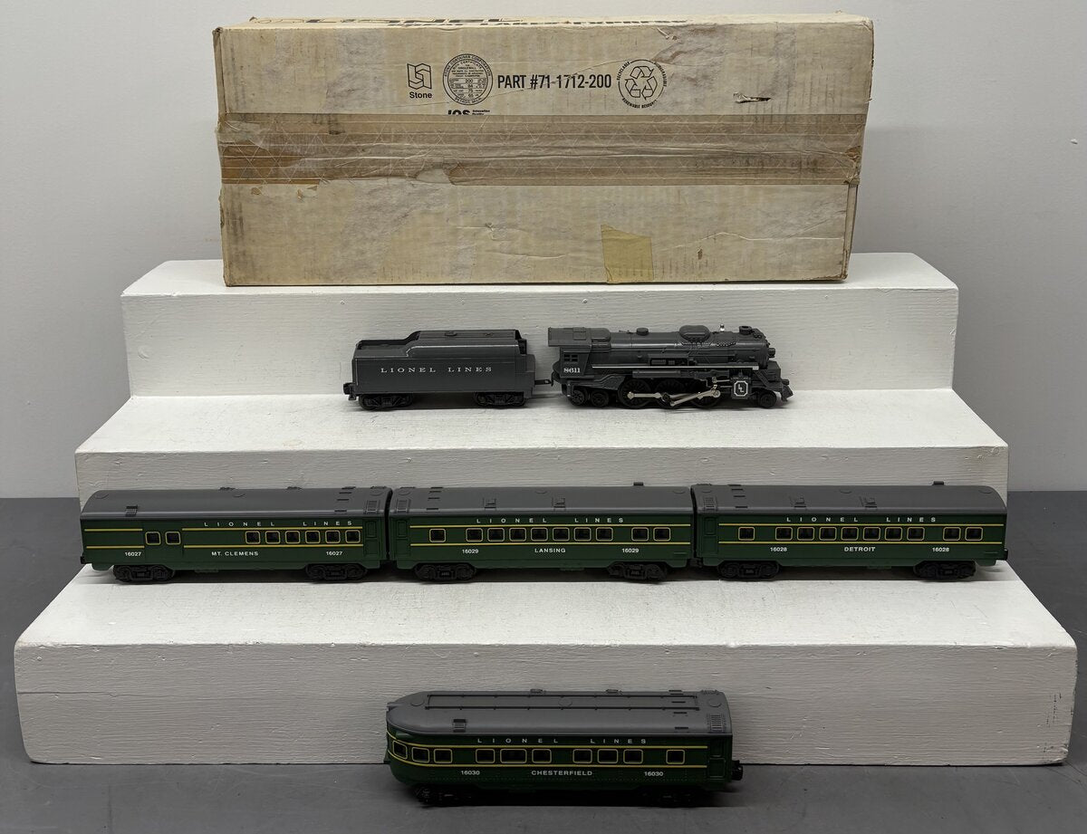 Lionel 6-11712 O Gauge Great Lakes Express Steam Train Set EX/Box