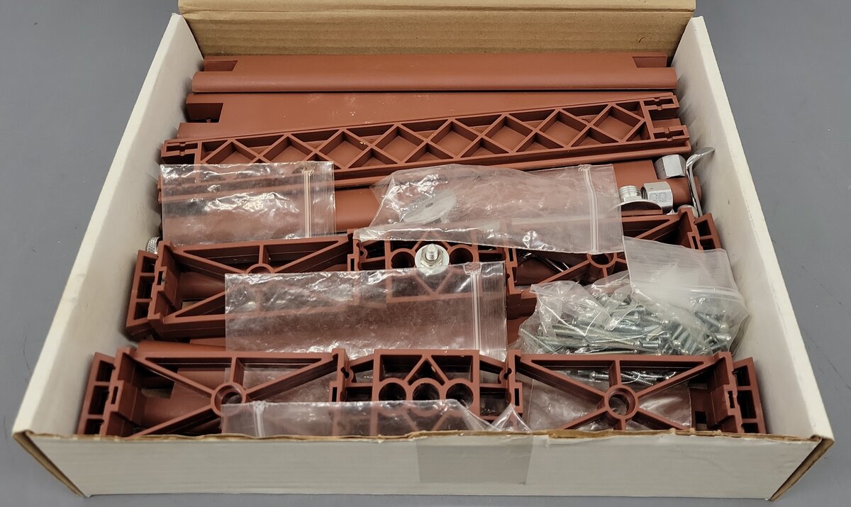 Interail 50009 G 6' Double Straights w/Hangers VG/Box