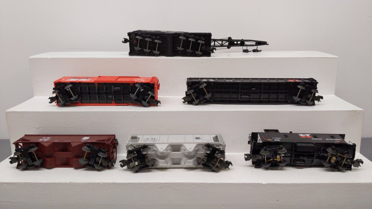 MTH 20-90020 O  Gauge New Haven Premier Freight Car Set (Set of 6) EX/Box