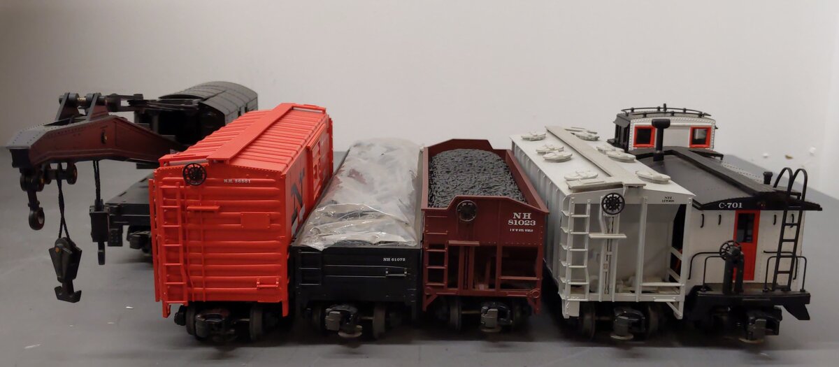 MTH 20-90020 O  Gauge New Haven Premier Freight Car Set (Set of 6) EX/Box
