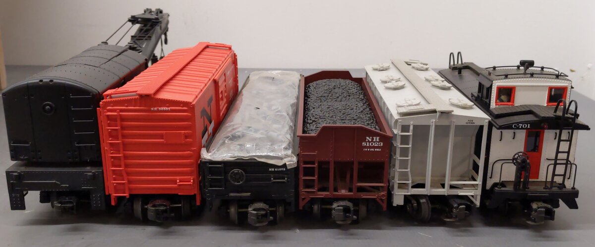 MTH 20-90020 O  Gauge New Haven Premier Freight Car Set (Set of 6) EX/Box
