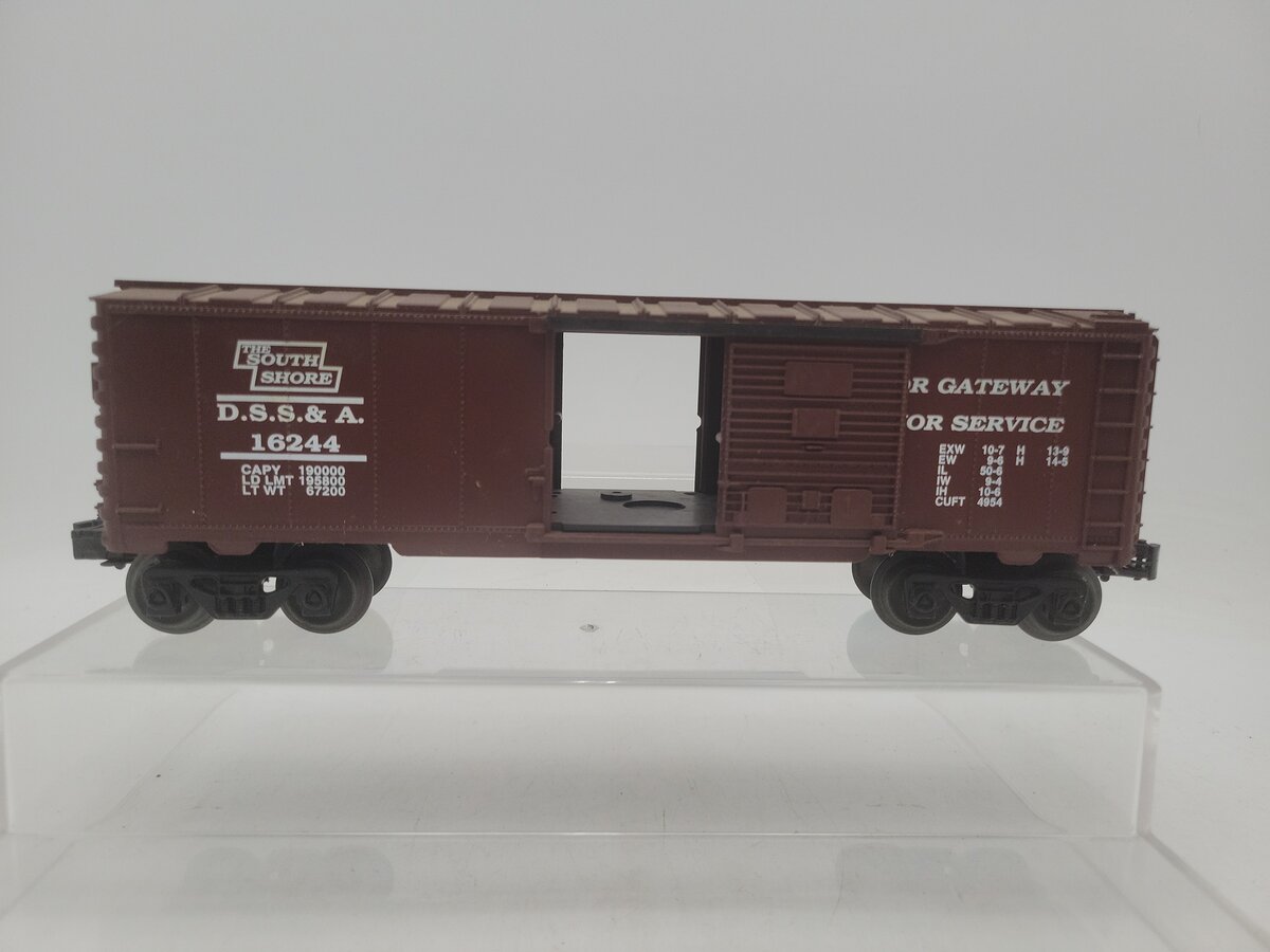 Lionel 6-16244 O Gauge Duluth South Shore & Atlantic Boxcar EX/Box
