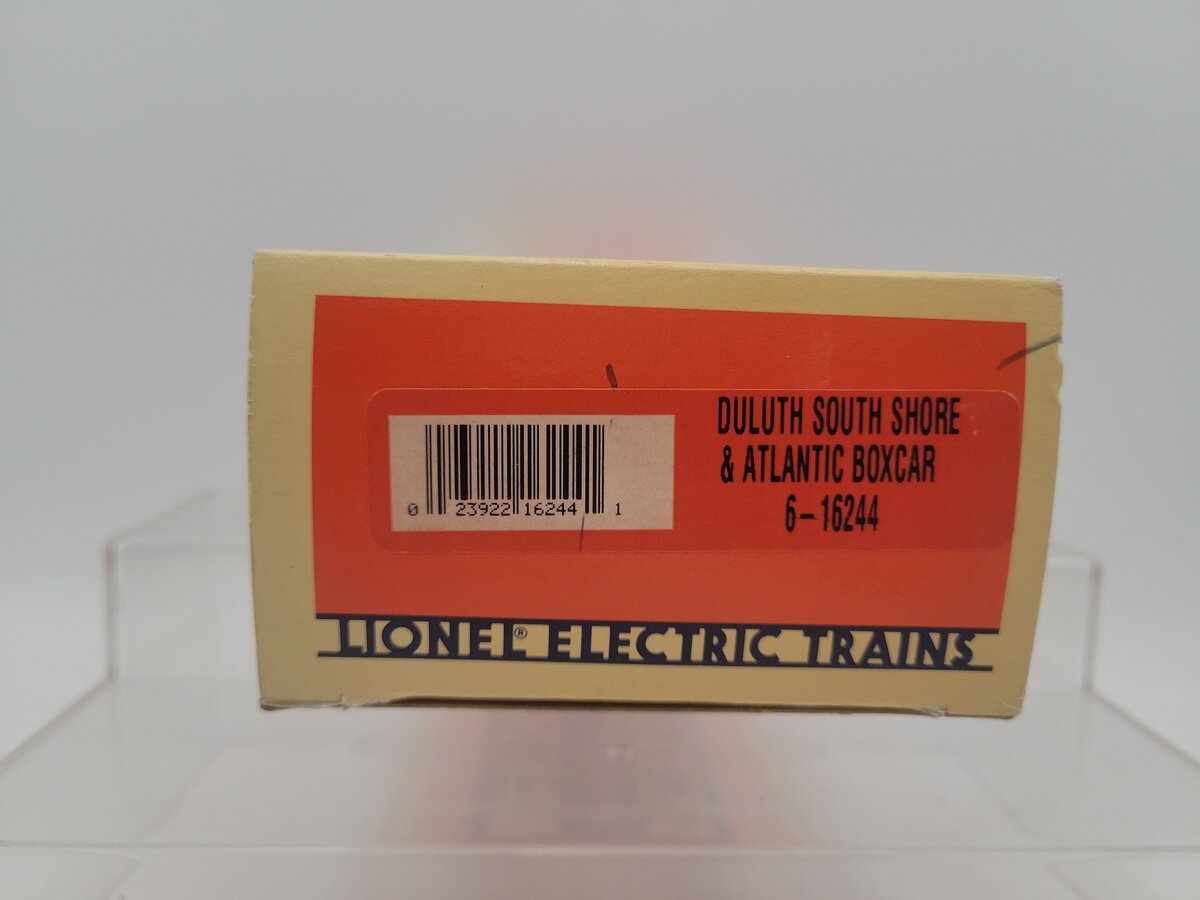Lionel 6-16244 O Gauge Duluth South Shore & Atlantic Boxcar EX/Box