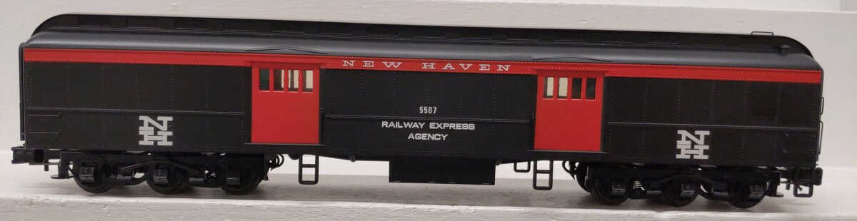 Atlas 2001303-2 O New Haven 60' Baggage Car #5507 3-Rail EX/Box