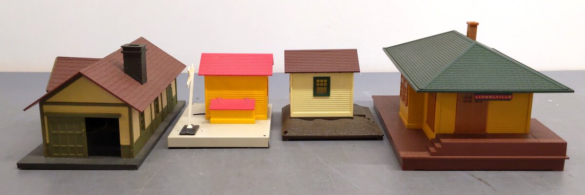 Lionel O Gauge Assembled Buildings [4] VG