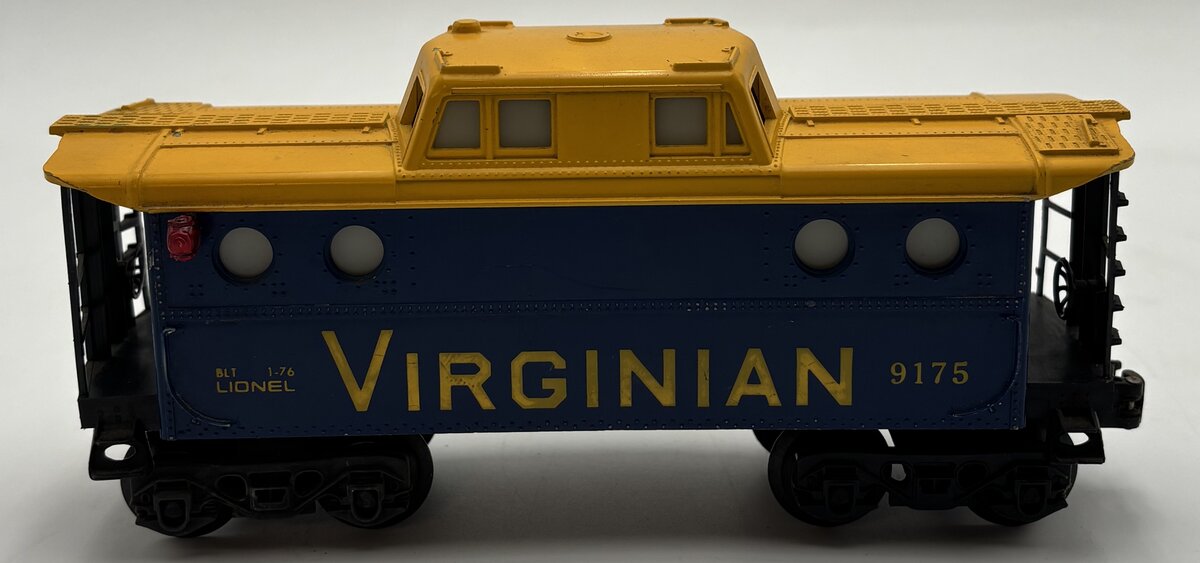 Lionel 6-9175 O Gauge Virginian Illuminated Caboose VG