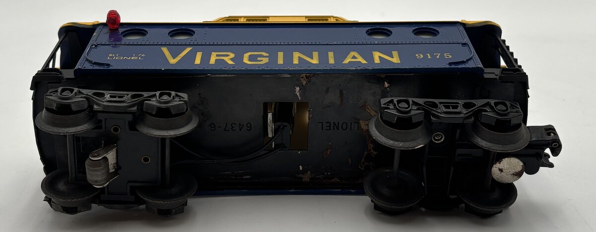 Lionel 6-9175 O Gauge Virginian Illuminated Caboose VG