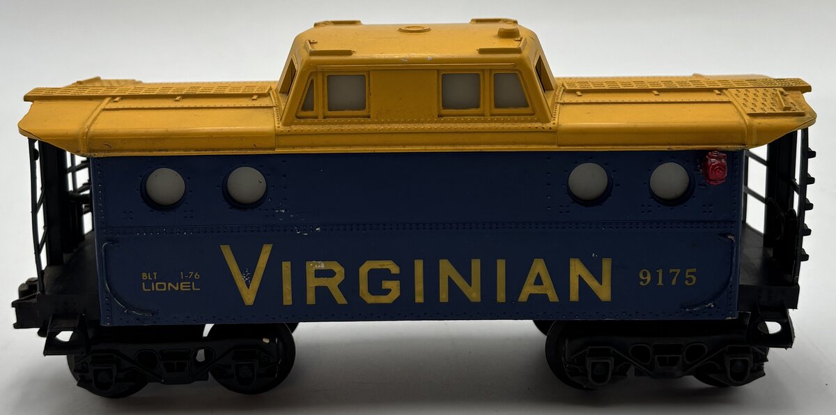 Lionel 6-9175 O Gauge Virginian Illuminated Caboose VG