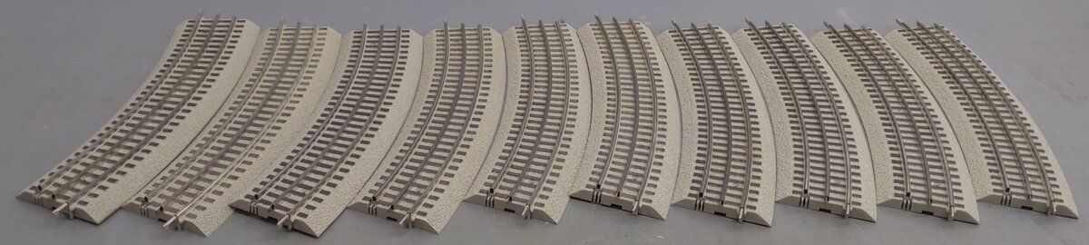 Lionel 6-12043 O Scale FasTrack O48 Curved Track [10] VG