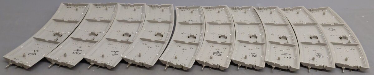 Lionel 6-12043 O Scale FasTrack O48 Curved Track [10] VG