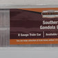 Menards 279-7034 Southern Gondola Car #9876 NIB