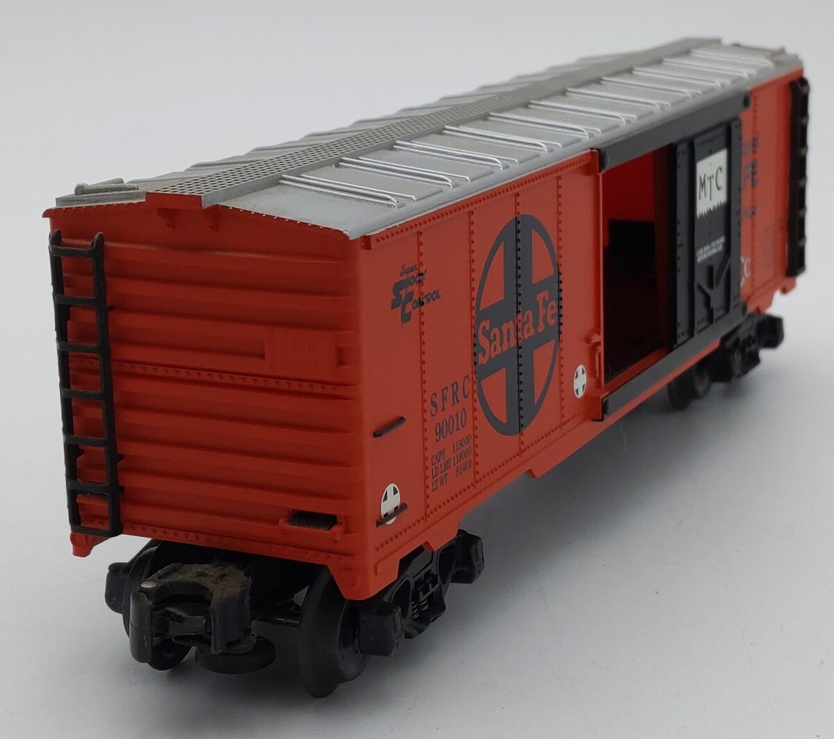 K-Line K-90010 O Gauge Santa Fe KCC 1996 Steel-Sided Reefer Car LN/Box