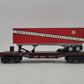 Lionel 6-52306 O Gauge NETCA 2003 NH Flatcar w/New England Transp. Trailer EX/Box