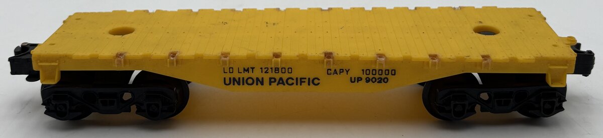 Lionel 6-9020 O Gauge Union Pacific Short Flatcar VG